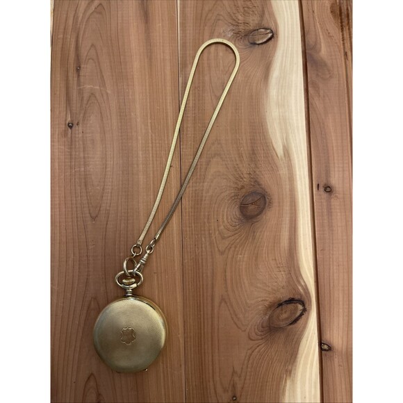 1960’s CARAVELLE Bulova Pocket Watch Hunter Case 17 Jewels 890 Swiss Made Works - Picture 13 of 16